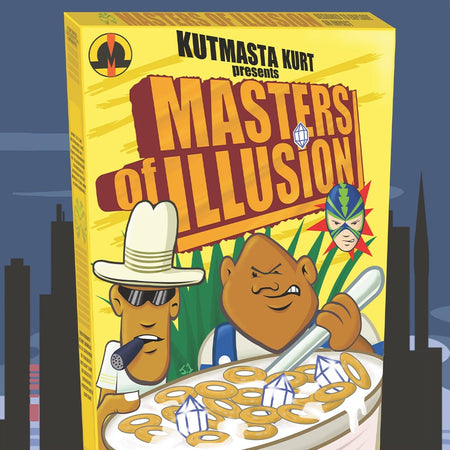KutMasta Kurt presents Masters Of Illusion featuring Kool Keith & Motion Man (25th Anniversary) (2xLP - Silver Vinyl) Threshold Records