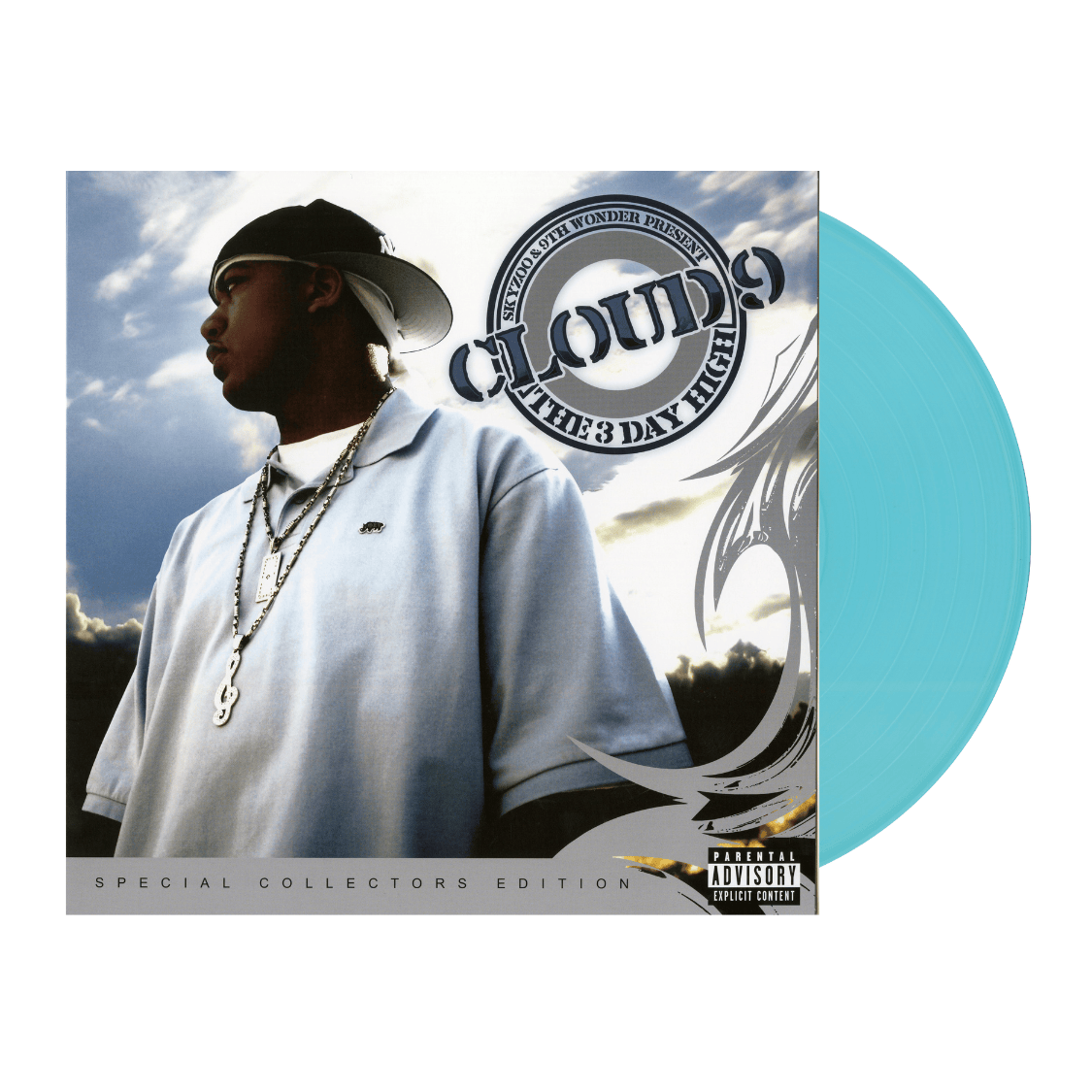 Skyzoo & 9th Wonder - Cloud 9: The Three Day High [20th Anniversary Edition] (LP - Sky Blue Vinyl) Traffic Entertainment Group