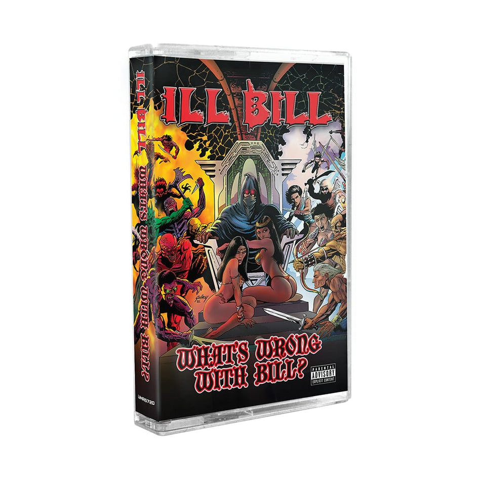 ILL BILL - What's Wrong With Bill? (2xLP, CD, Cassette) Cassette Uncle Howie Records