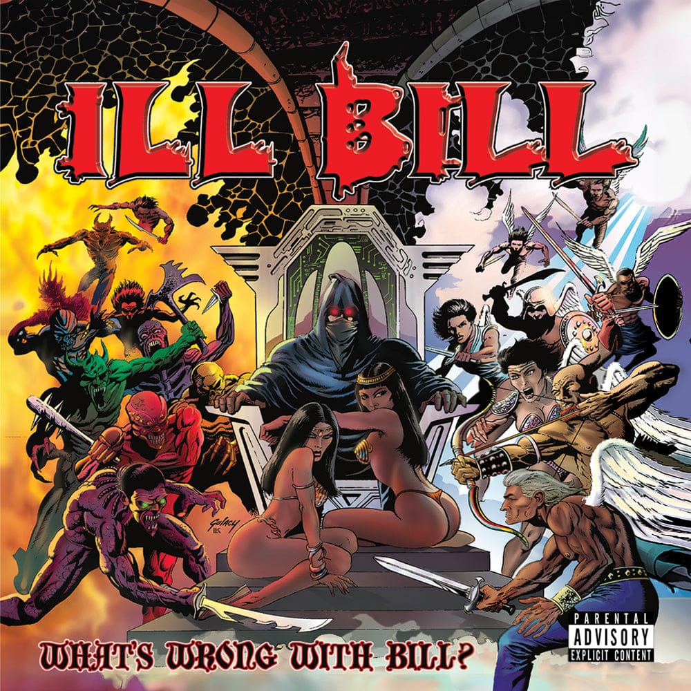 ILL BILL - What's Wrong With Bill? (2xLP - Clear Vinyl) Uncle Howie Records