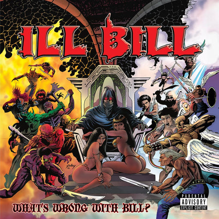 ILL BILL - What's Wrong With Bill? (2xLP - Clear Vinyl) Uncle Howie Records
