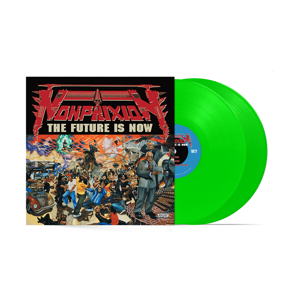 Non Phixion - The Future is Now (2xLP + Gatefold - Red, Yellow and Black Swirl Vinyl - Fat Beats Exclusive) 2xLP + Gatefold - Neon Green Vinyl Uncle Howie Records