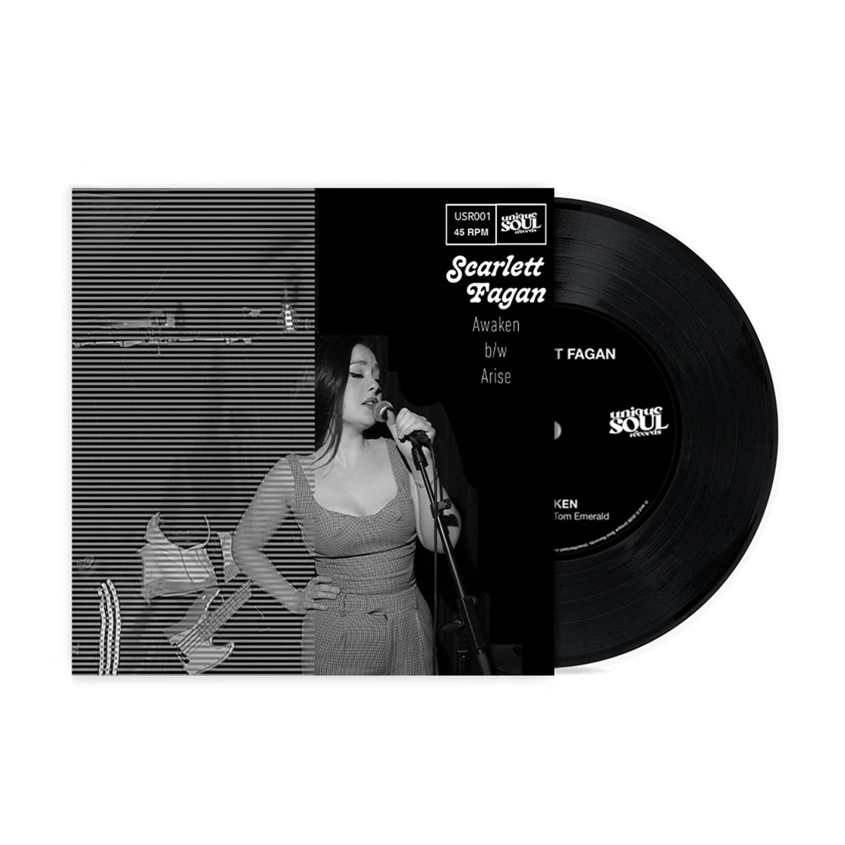 Scarlett Fagan - Awaken b/w Arise (7") UNIQUE SOUL RECORDS