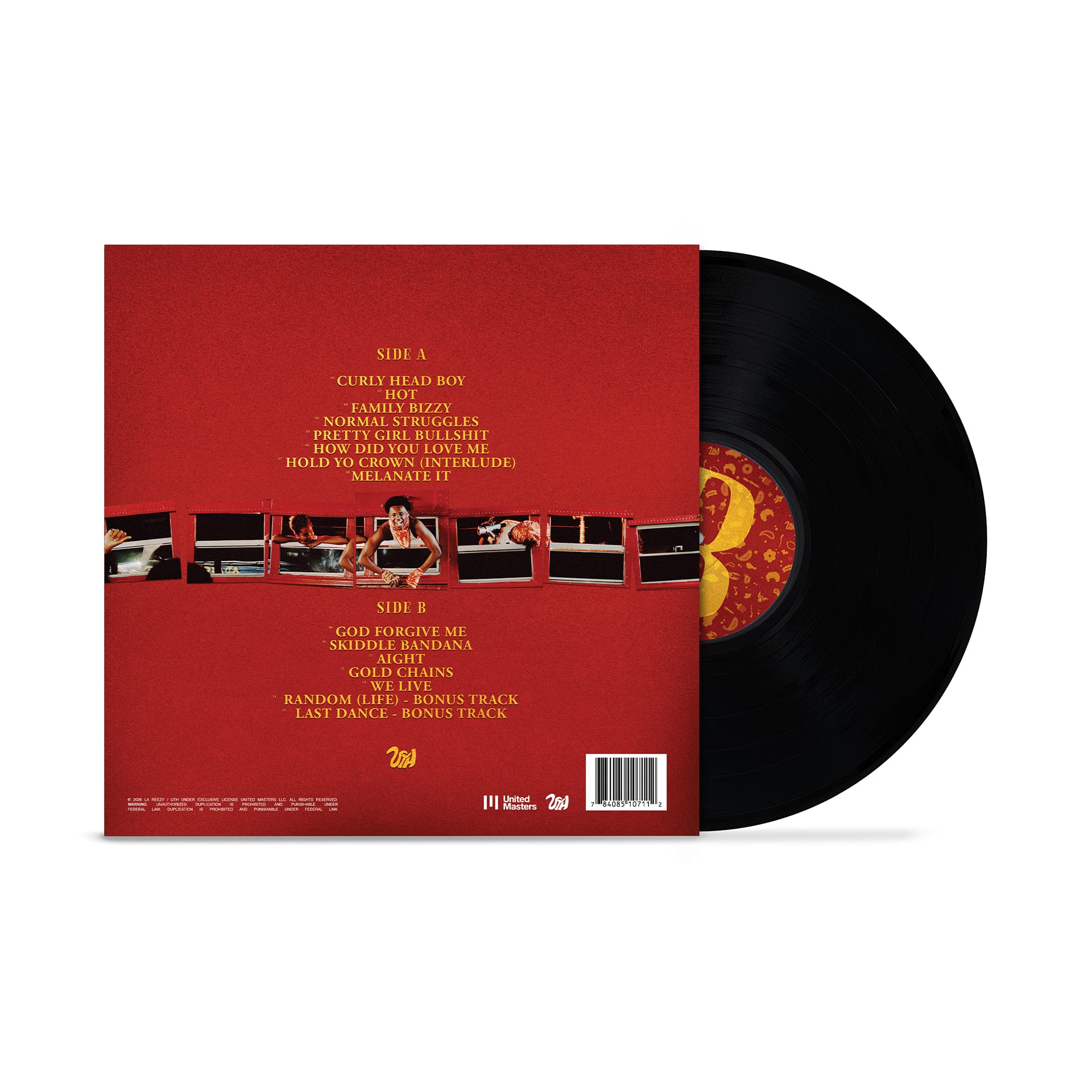 La Reezy - Skiddle Bandana (LP - Classic Black Vinyl) – Fat Beats