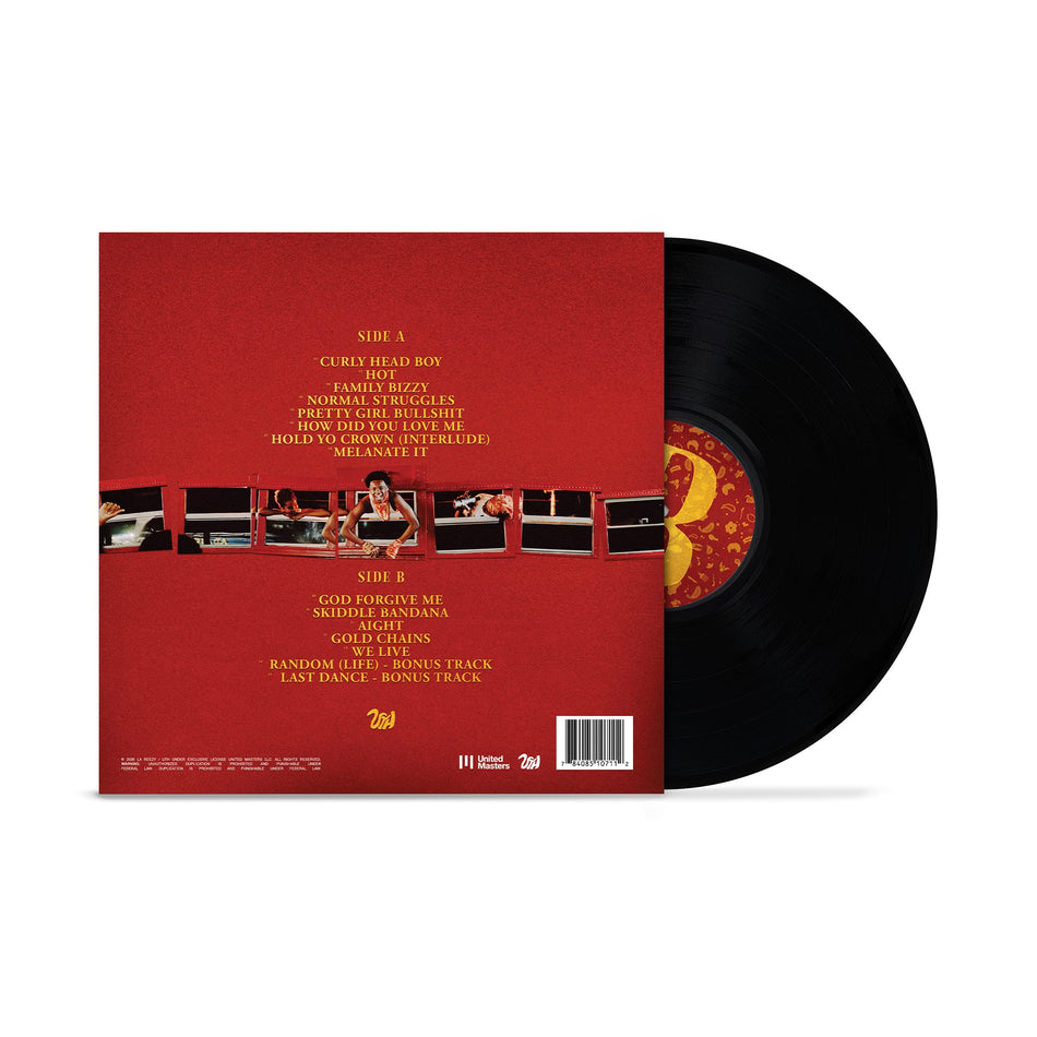 La Reezy - Skiddle Bandana (LP - Classic Black Vinyl) UNITED MASTERS