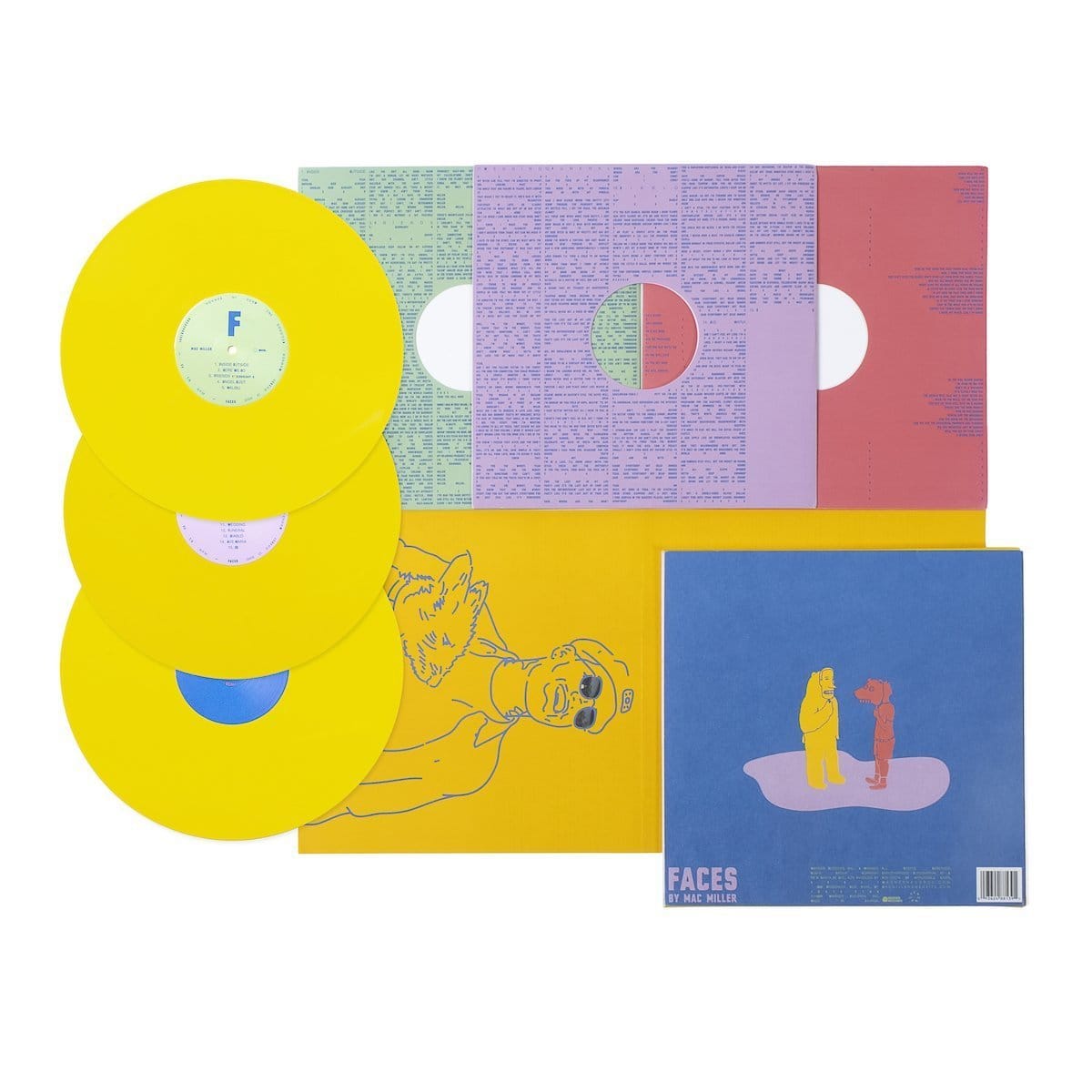 Mac Miller - Faces (3xLP - Yellow Vinyl) Warner