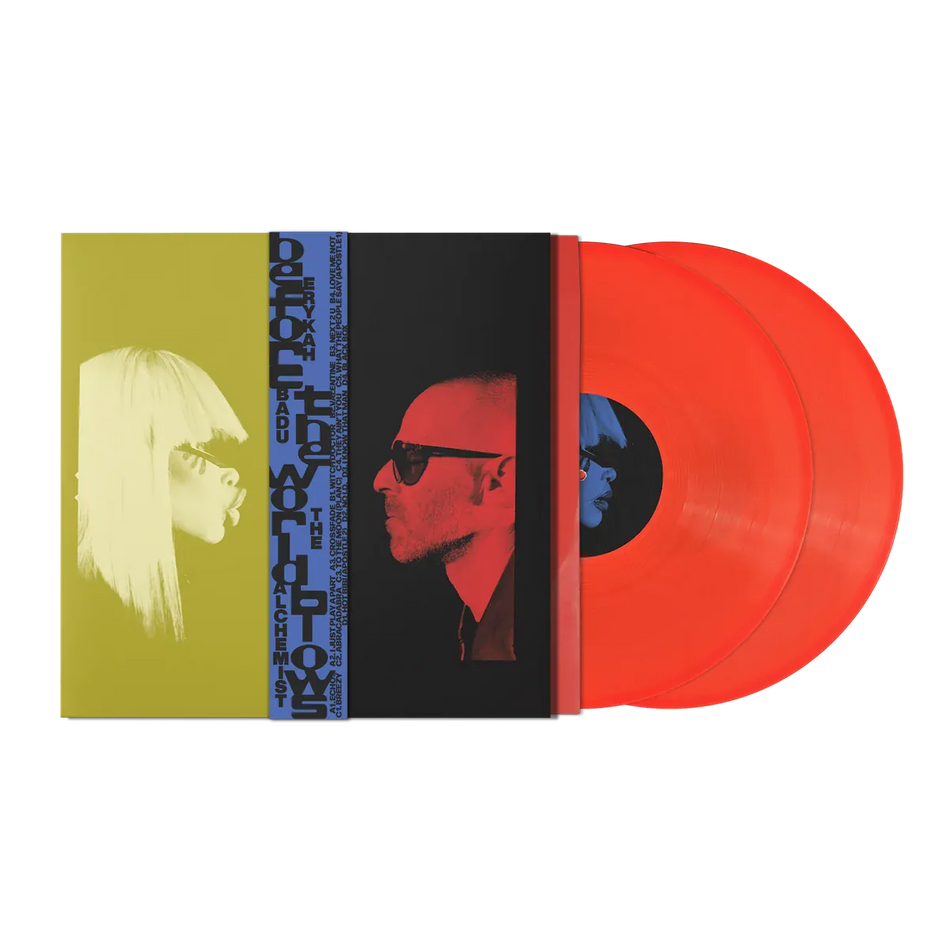 Erykah Badu & The Alchemist - Before The World Blows: The Abi and Alan Experiment  (2xLP - Neon Orange Vinyl) Young / Control Freaq