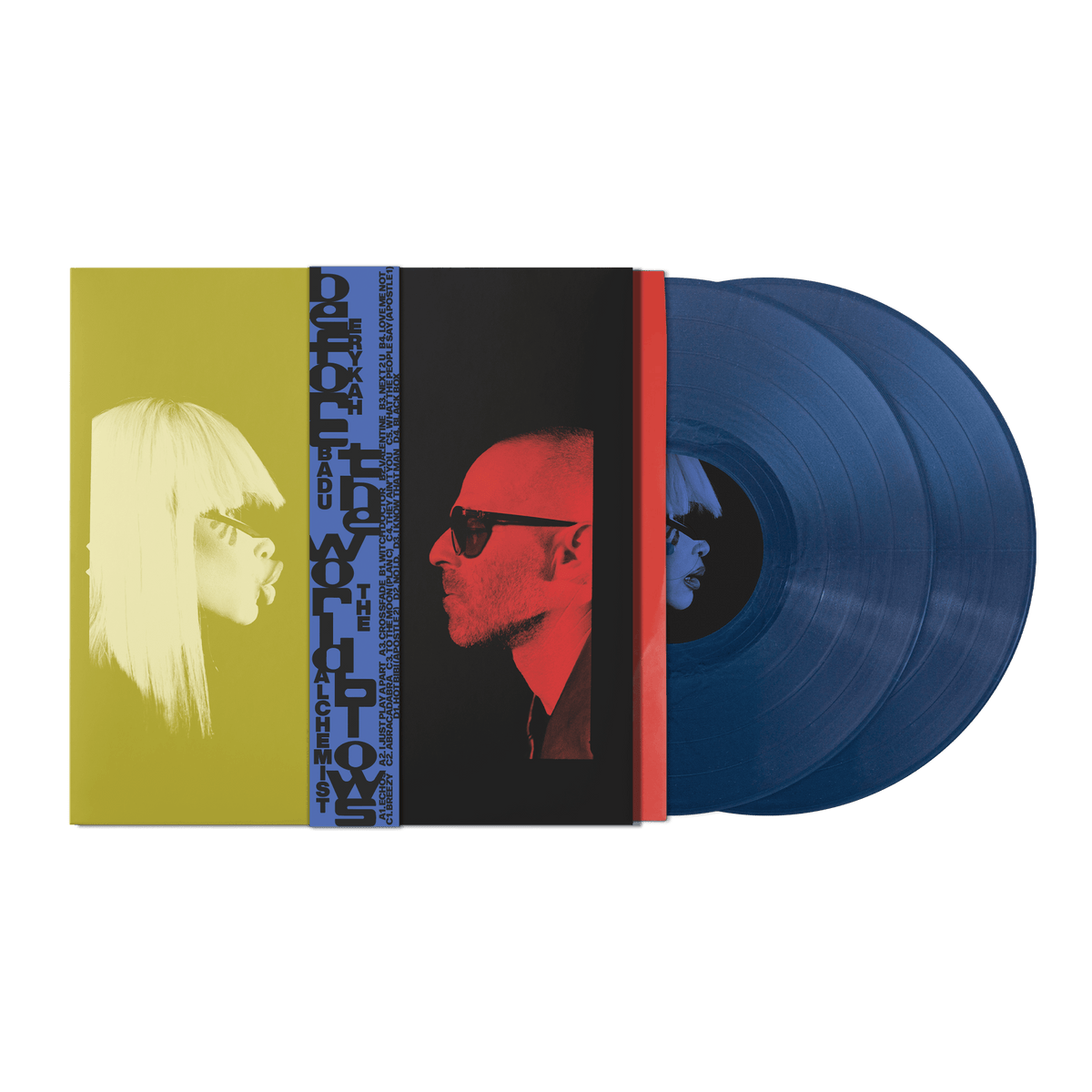Erykah Badu & The Alchemist - Before The World Blows  (2xLP - Pearl Deep Ocean Vinyl) Young
