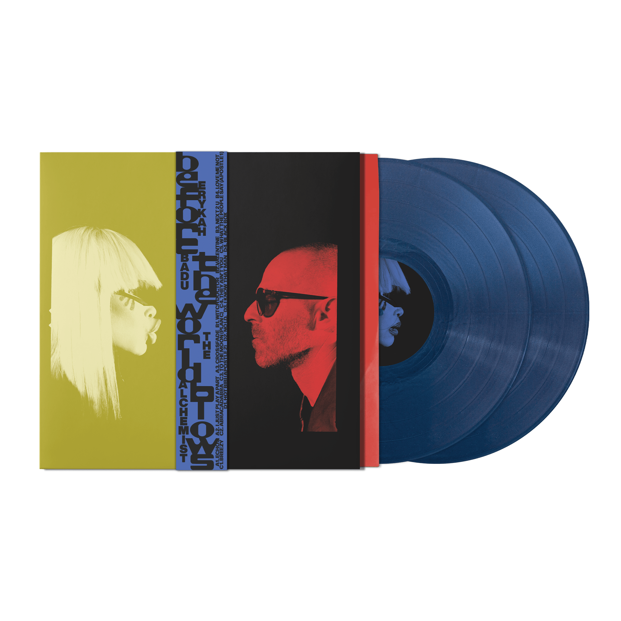 Erykah Badu & The Alchemist - Before The World Blows  (2xLP - Pearl Deep Ocean Vinyl) Young