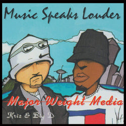 Major Weight Media - Music Speaks Louder (Cassette) All City Records