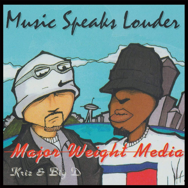Major Weight Media - Music Speaks Louder (LP) All City Records