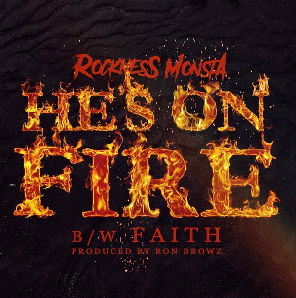 ROCKNESS MONSTA (of Heltah Skeltah) - He's On Fire b/w Faith AMERICAN BBOY