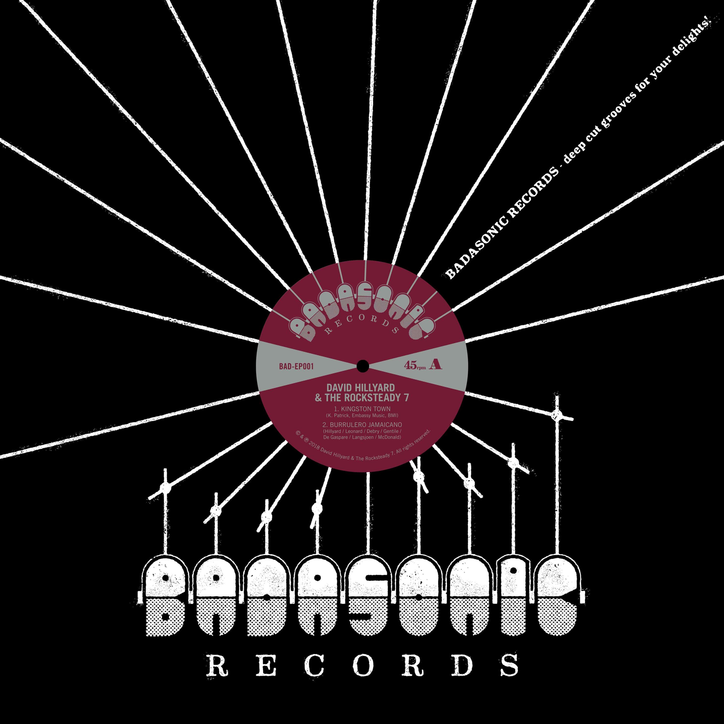 David Hillyard & The Rocksteady Seven - Burrulero (EP) Badasonic Records
