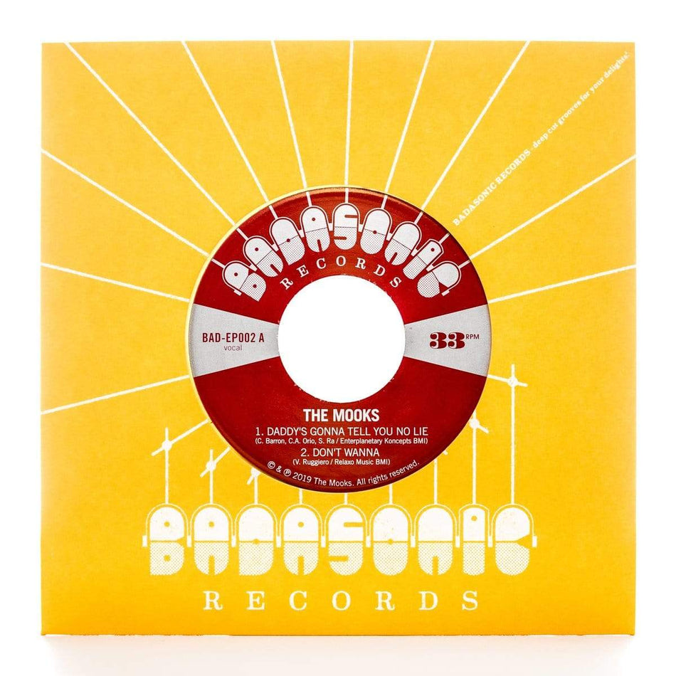 The Mooks - The Mooks EP (7") Badasonic Records
