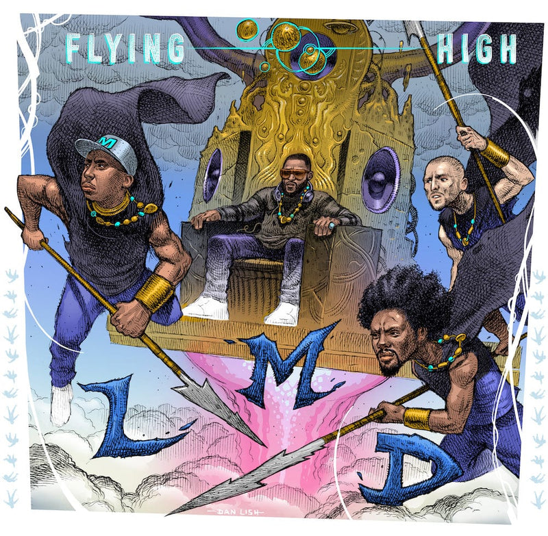 LMD (LMNO, MED, Declaime) - Flying High (Cassette) Bang Ya Head Entertainment