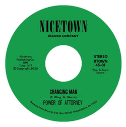 Power Of Attorney - Changing Man b/w I'm Just Your Clown (7") Brewerytown Beats