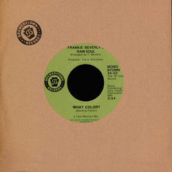 Frankie Beverly's Raw Soul - What Color? (7") Brewerytown Records