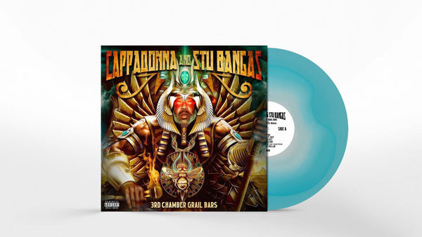 Cappadonna & Stu Bangas - 3rd Chamber Grail Bars (LP - Egyptian Turqiouse Vinyl - Fat Beats Exclusive) Brutal Music