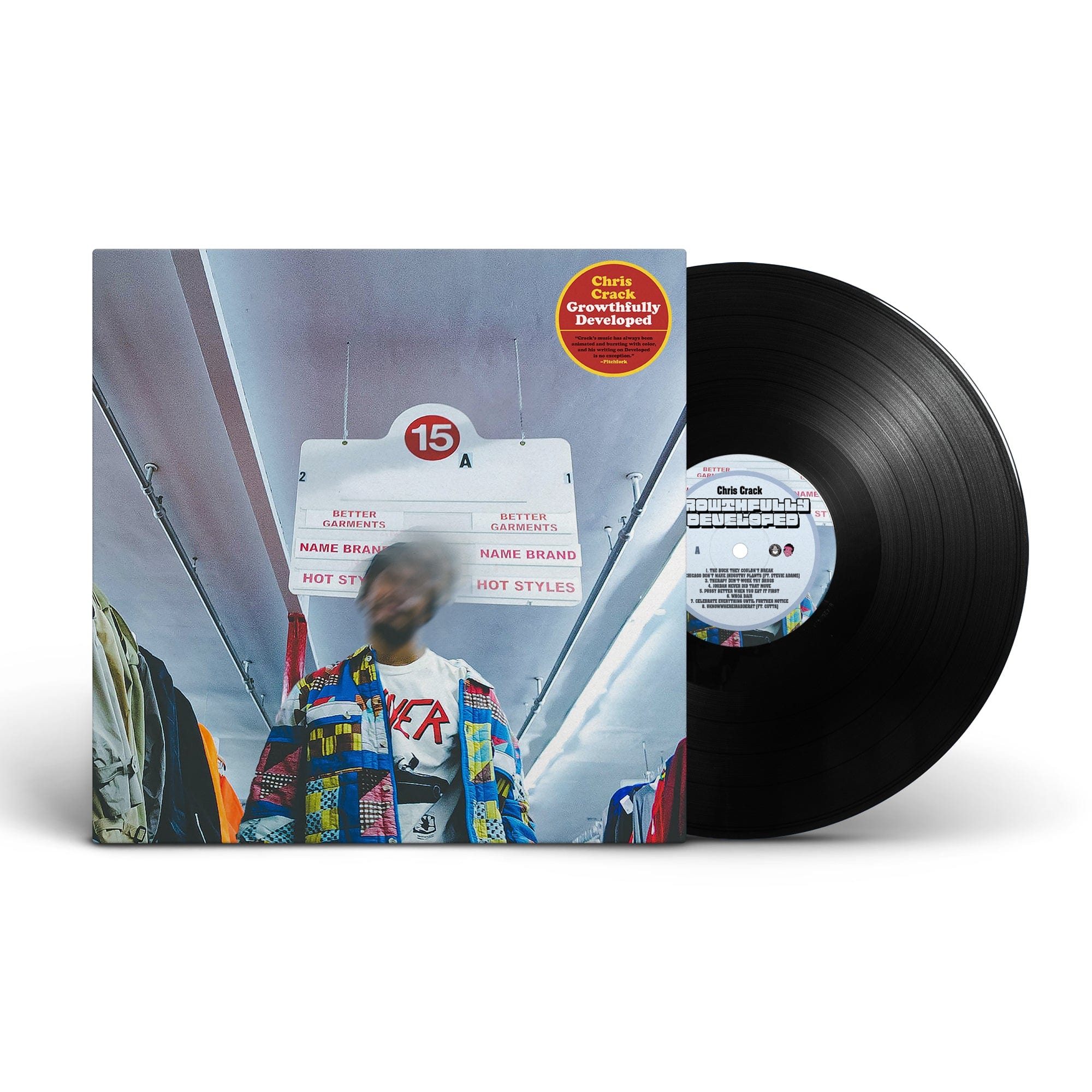 Chris Crack - Growthfully Developed (LP) Chong Wizard Records