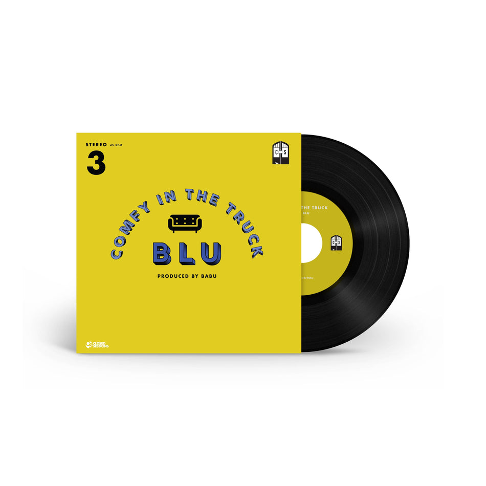 Blu - Comfy In The Truck (7") Closed Sessions