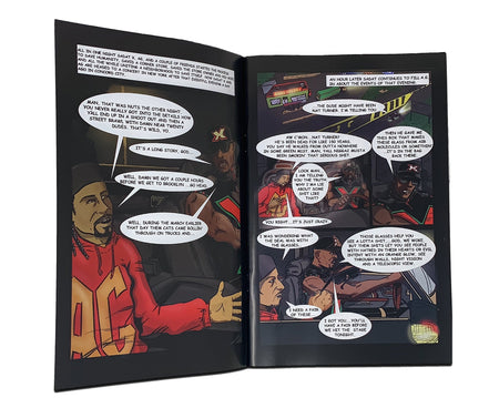 Sadat X & A.G. - Adventures of X-Man & Andre the Giant (7” w/ Comic + Poster) Coalmine Music