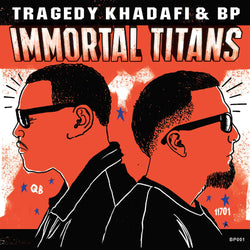 Tragedy Khadafi & BP - Immortal Titans (CD) Common Virtue Records