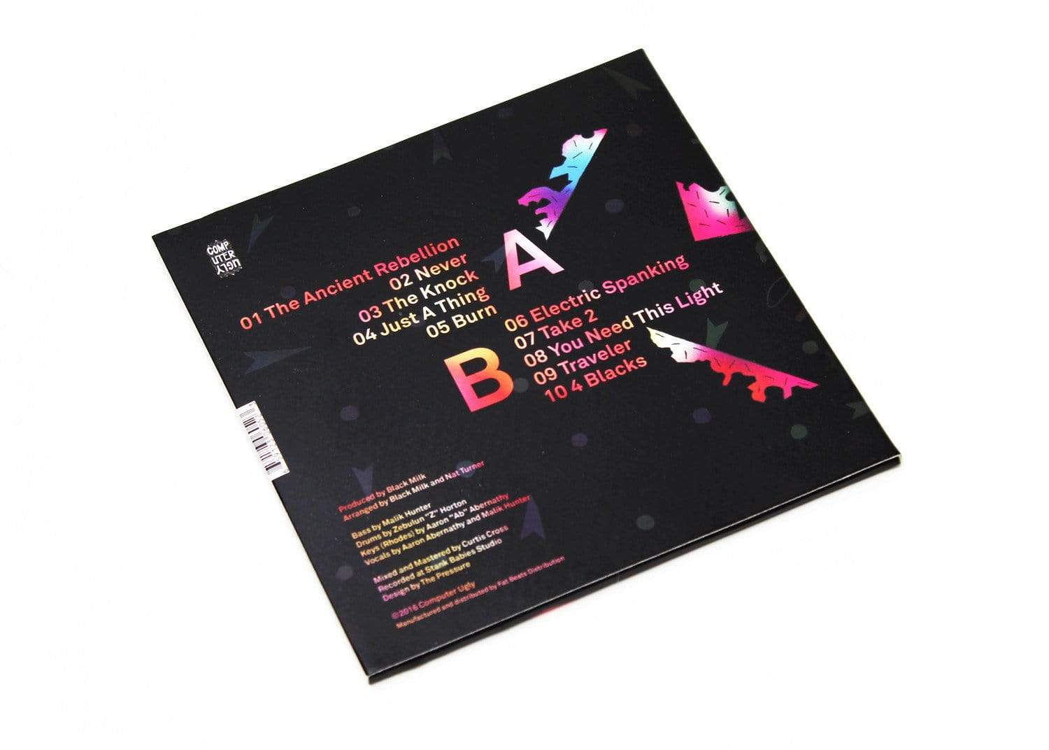 Black Milk & Nat Turner - The Rebellion Sessions (CD) Computer Ugly