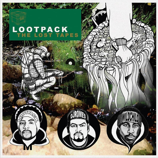 Lootpack - The Lost Tapes (2xLP) Crate Diggas Palace