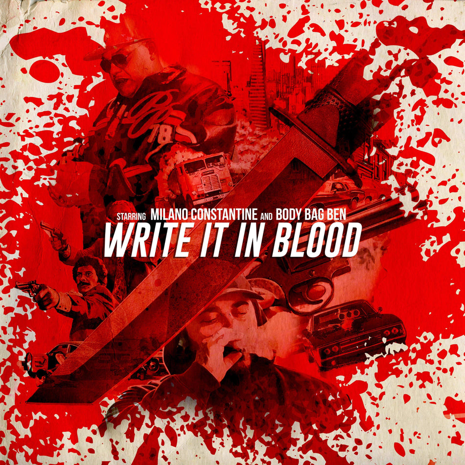 Milano Constantine & Body Bag Ben - Write It In Blood (CD) Enterprise