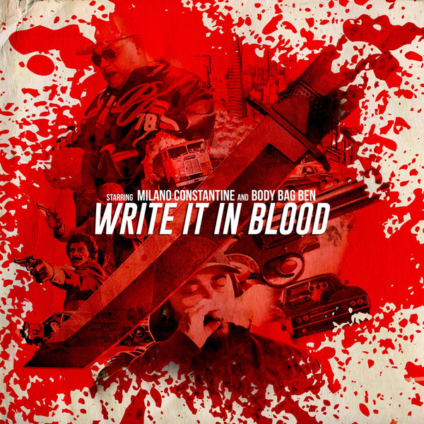 Milano Constantine & Body Bag Ben - Write It In Blood (CD) Enterprise