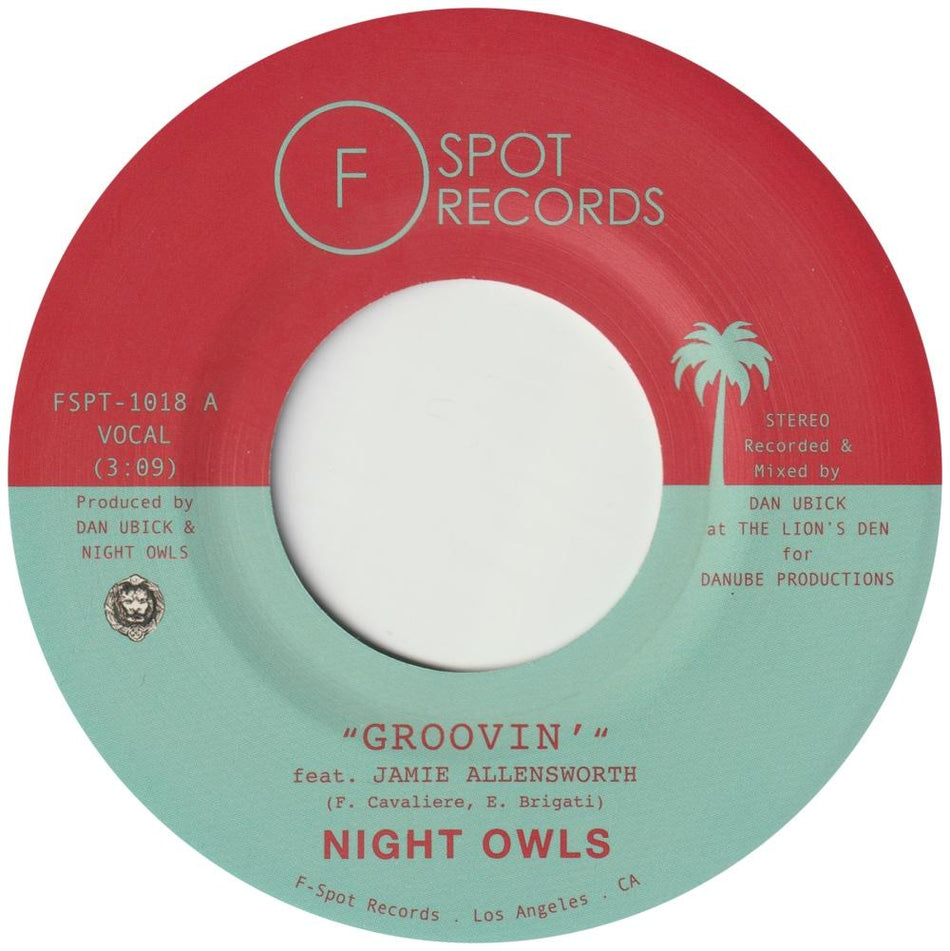 Night Owls - Groovin' (7") F-Spot Records