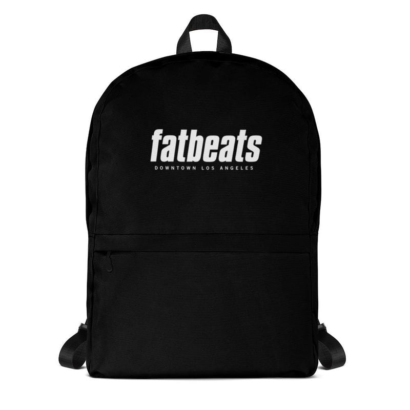 Fat Beats DTLA Black Backpack Fat Beats