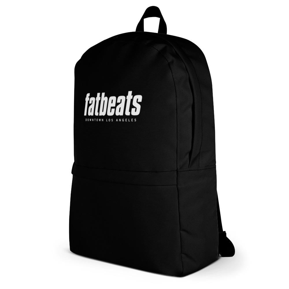 Fat Beats DTLA Black Backpack Fat Beats