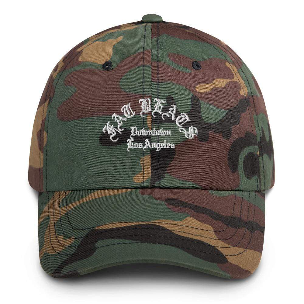 Fat Beats DTLA Cap Green Camo Fat Beats