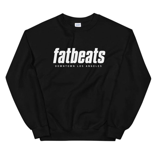 Fat Beats Unisex Sweatshirt Black / S Fat Beats