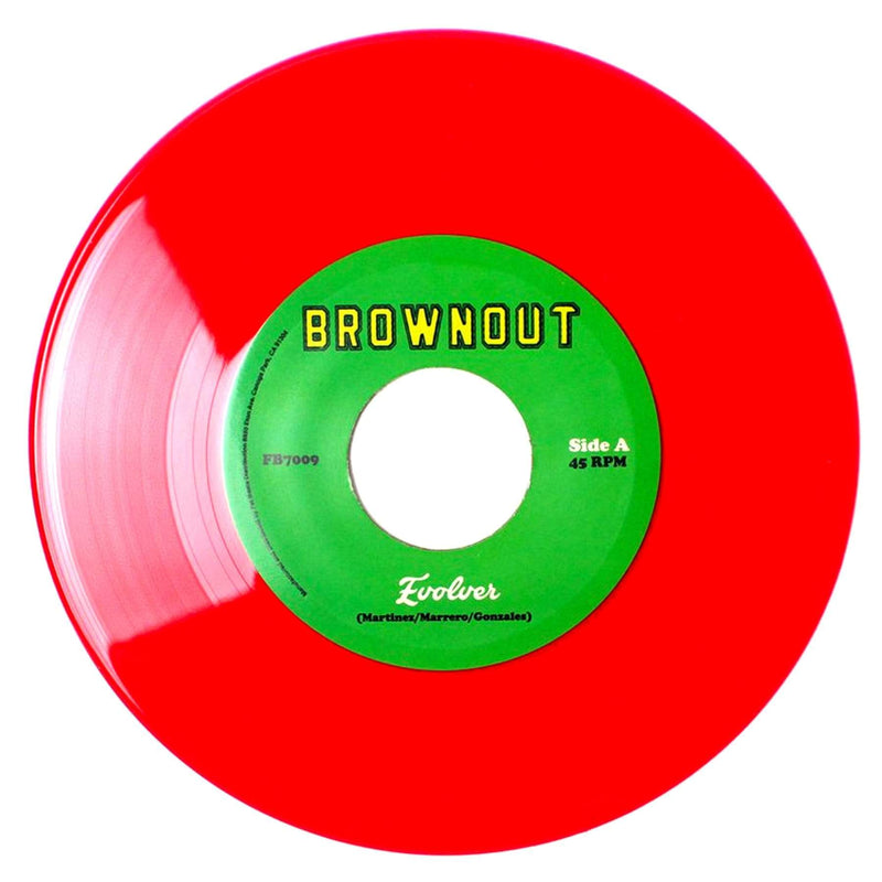 Red Vinyl 45 Record