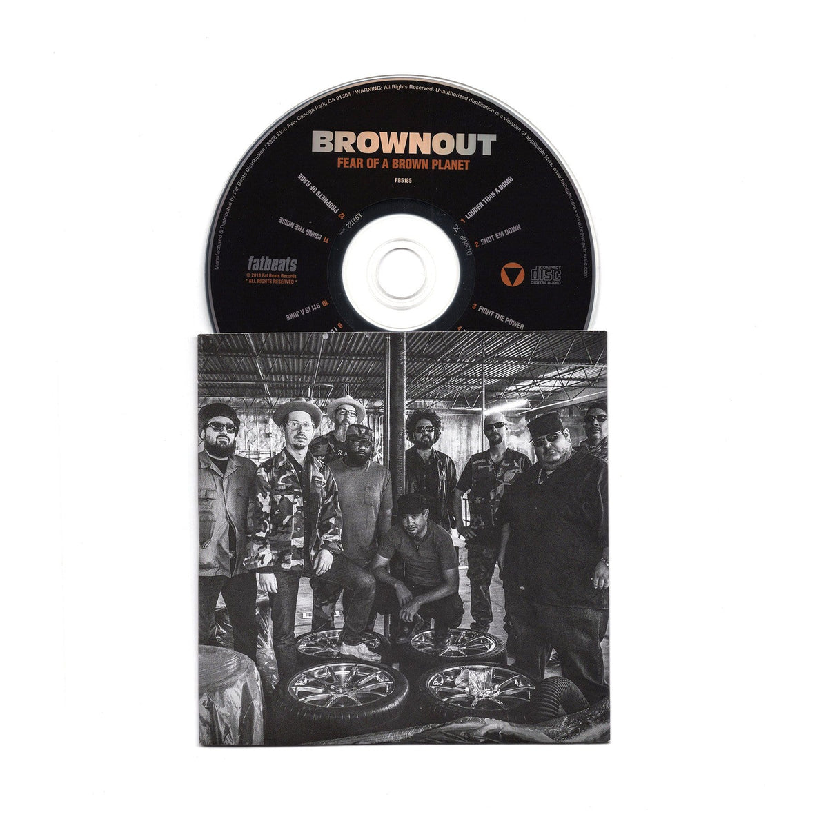 Brownout - Fear of A Brown Planet (CD) Fat Beats Records