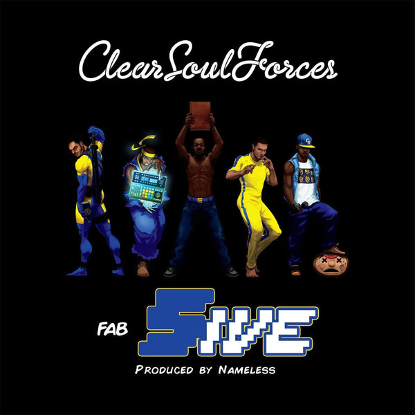 Clear Soul Forces - Fab Five (Produced by Nameless) (CD) Fat Beats Records