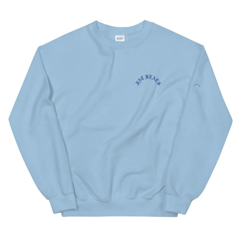 Unisex Sweatshirt Light Blue / S Fat Beats