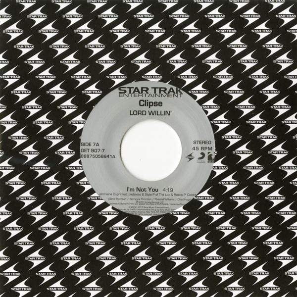 Clipse - I'm Not You/Grindin' (Remix) (7") Get On Down