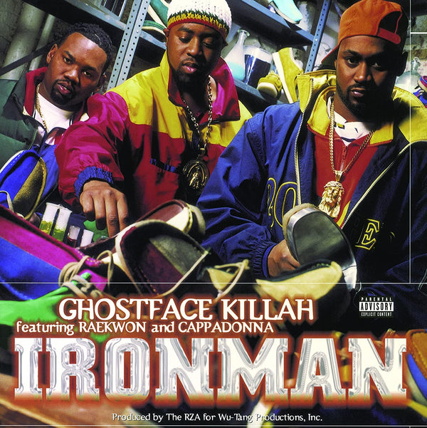 Ghostface Killah Featuring Raekwon and Cappadonna - Ironman 25th Anniversary Edition (2XLP - Blue and Cream Colored Vinyl) Fat Beats