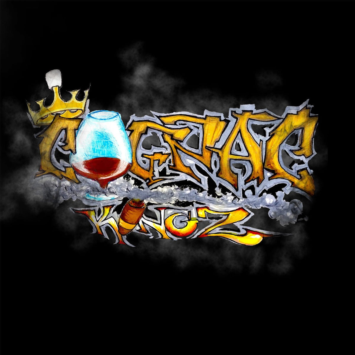 HIM LO and GIALLO POINT (COGNAC KINGZ) - Cubanz and Cognac (LP) Grilchy Party