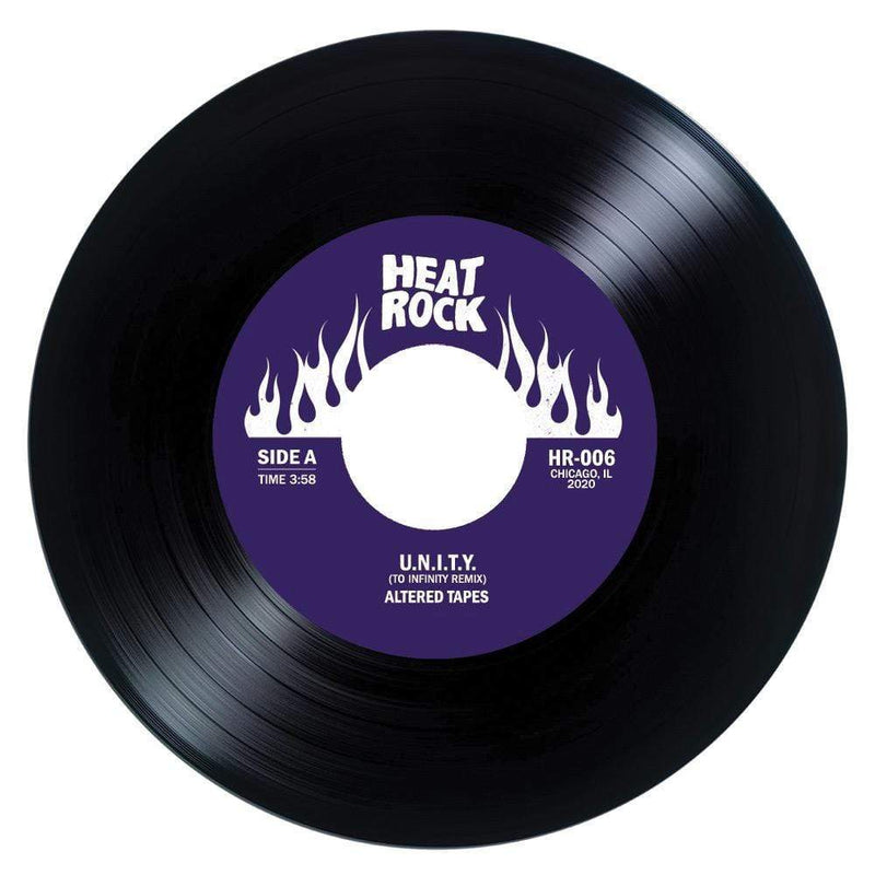 Altered Tapes - U.N.I.T.Y. [To Infinity Remix + Instrumental] (7") Heat Rock Records