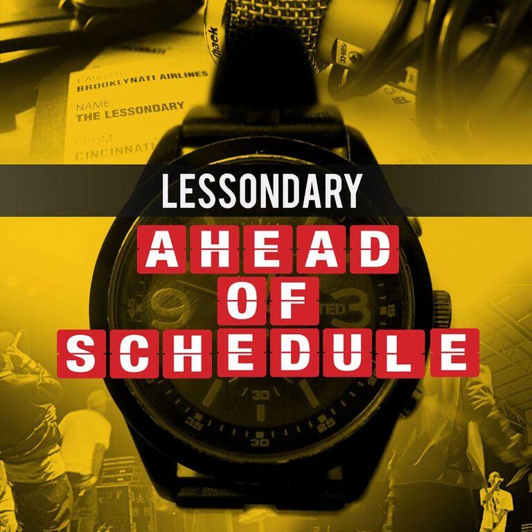 Lessondary - Ahead of Schedule (CD) Hipnott Records