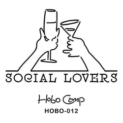 Social Lovers - Lover's Flame b/w The Light (12") Hobo Camp