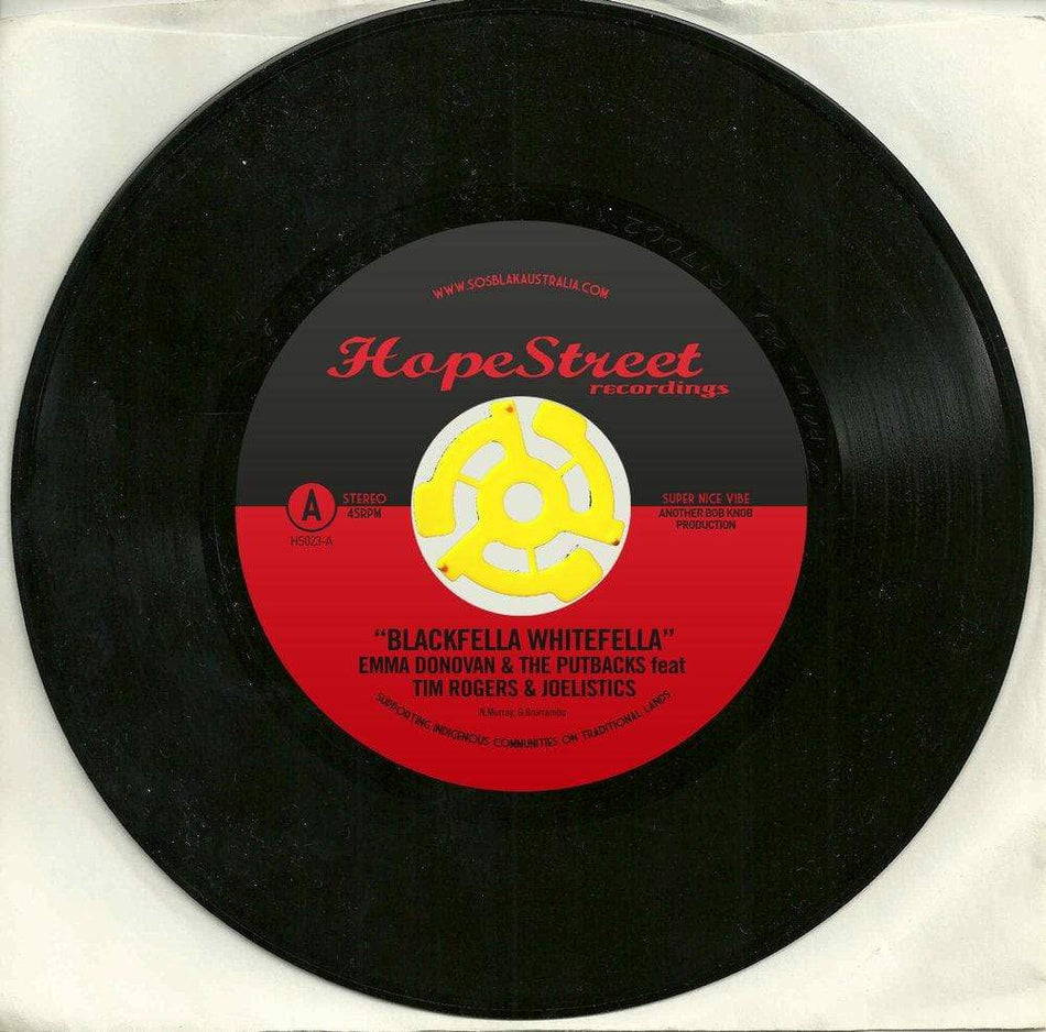 Emma Donovan & The Putbacks - Blackfella Whitefella b/w Down City Streets (7'') Hope Street Recordings