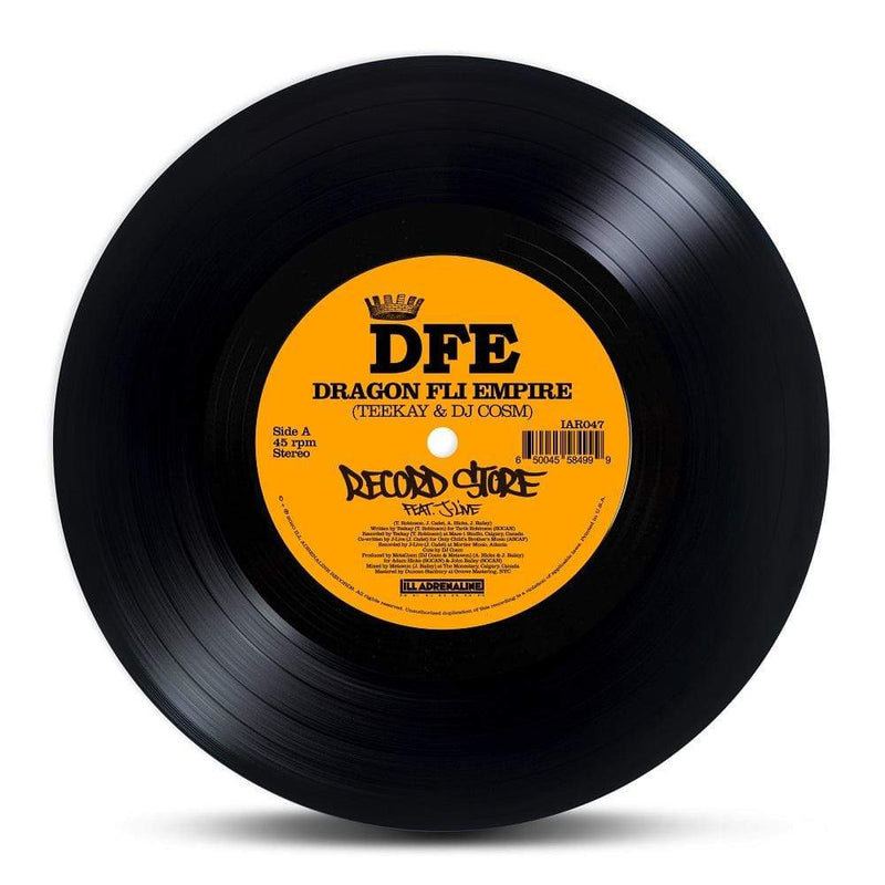 Dragon Fli Empire - Record Store b/w Fli Beat Patrol (7") Ill Adrenaline Records