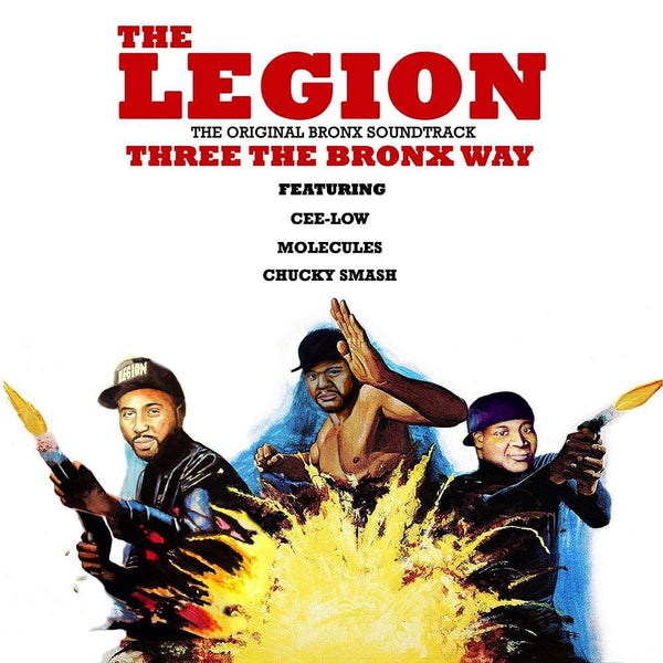 The Legion - Three The Bronx Way (LP) Legion Records