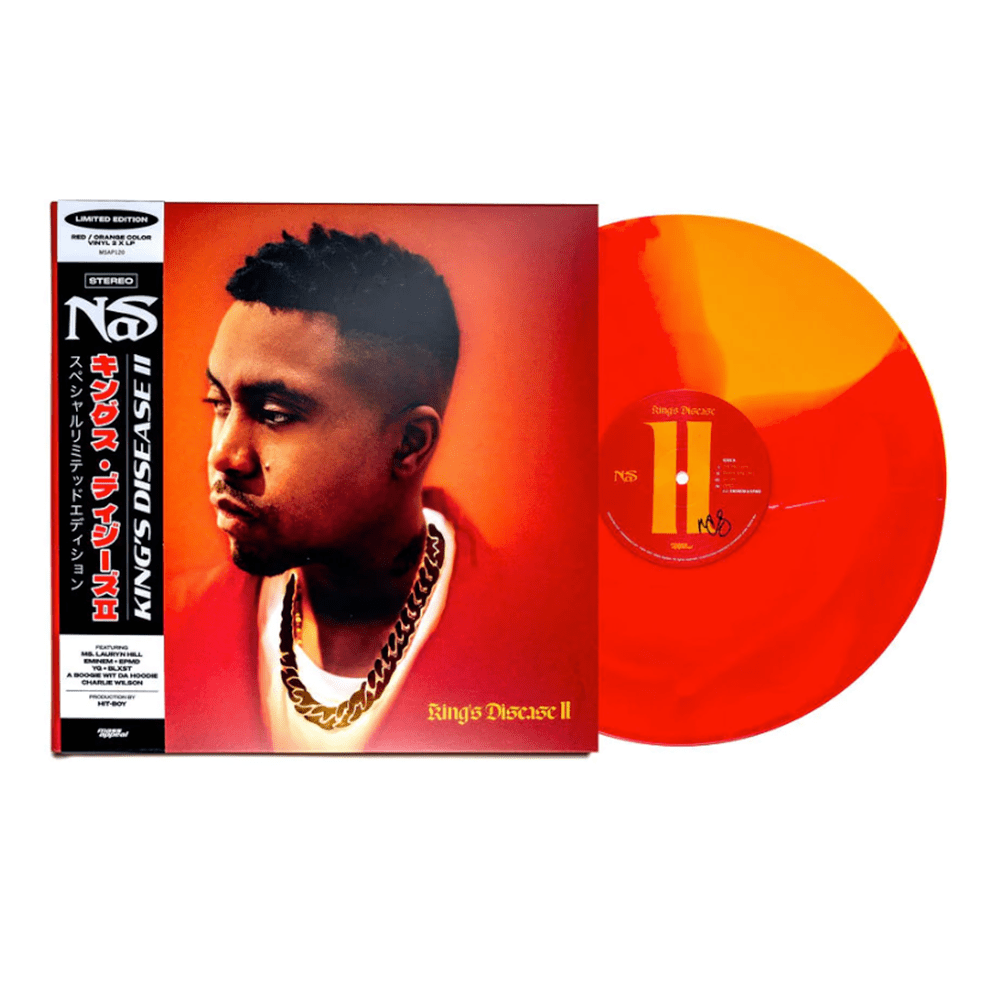 Nas - King's Disease II (2xLP - Red + Tangerine Vinyl) Mass Appeal