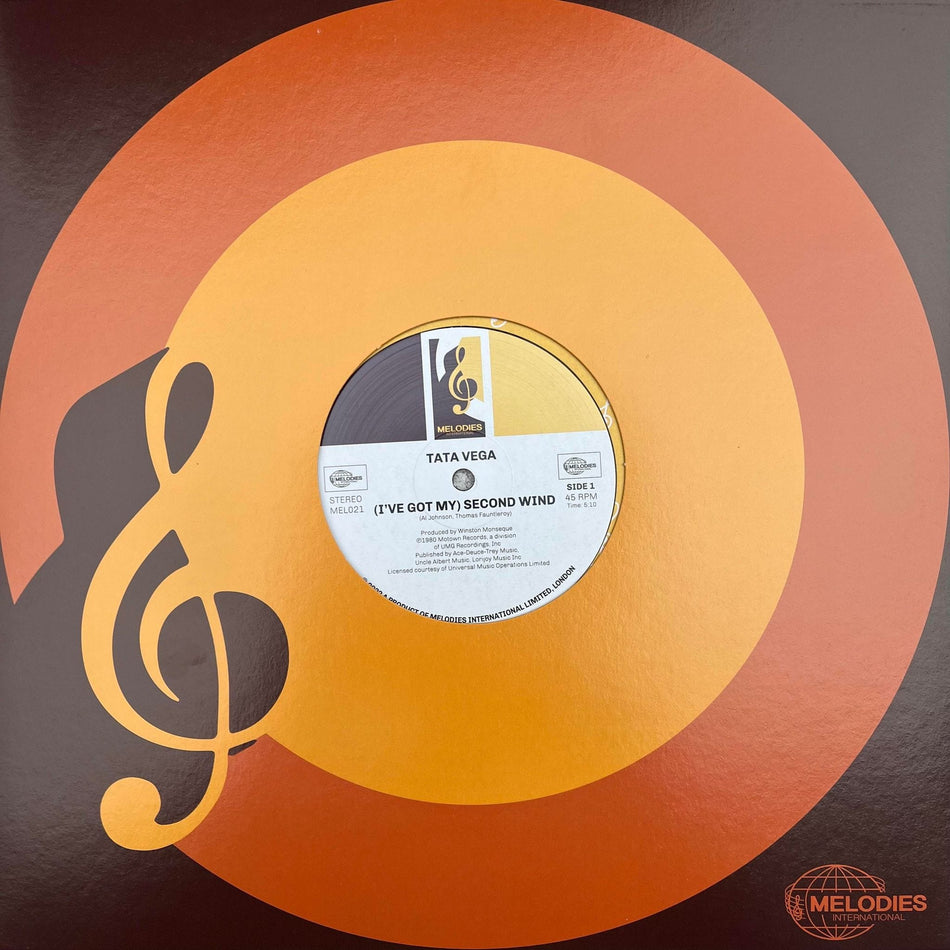 Tata Vega / Al Johnson - I've Got My Second Wind (12") Melodies International